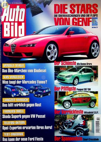 Deckblatt Auto Bild (10/2002)